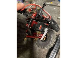 Scx24 servo mount Injora 4-link 3d model