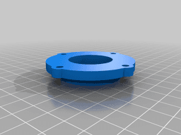6001 Bearing Hub 3d model