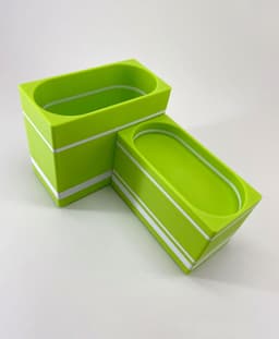 CX96-190 Modular component container for modern decor 3d printing 3d model
