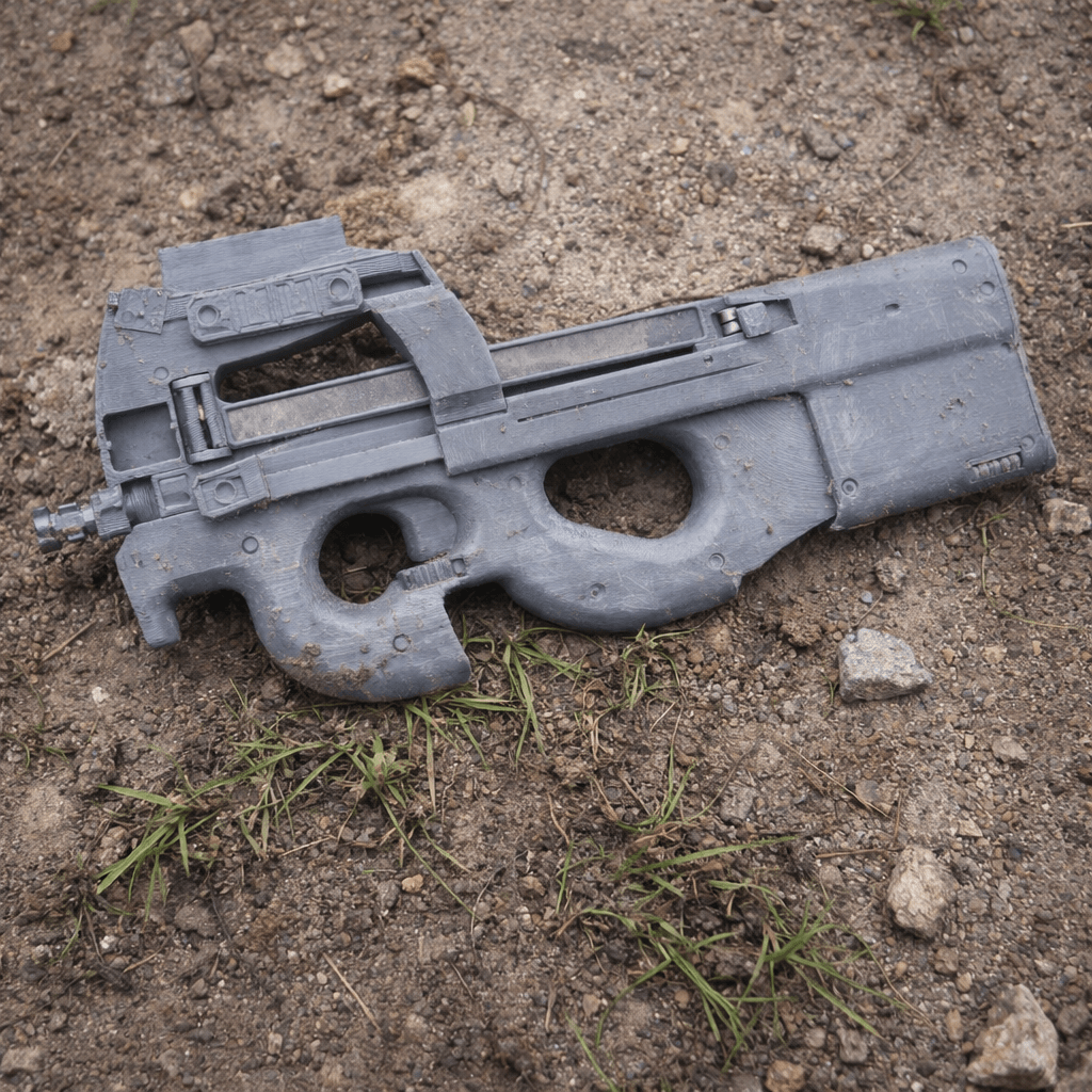 FN P90 3d model