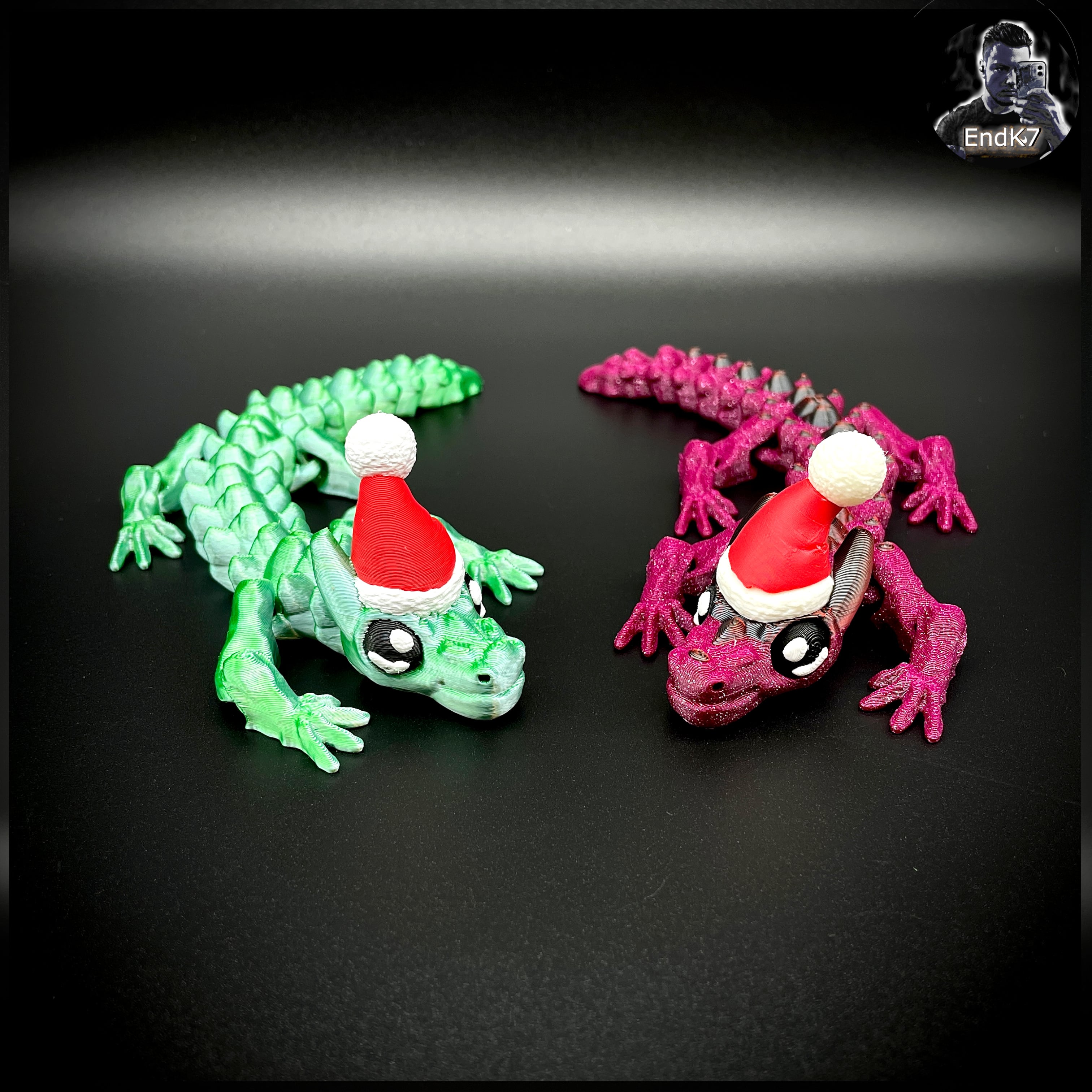 Baby Bull Dragon Christmas Edition 3d model
