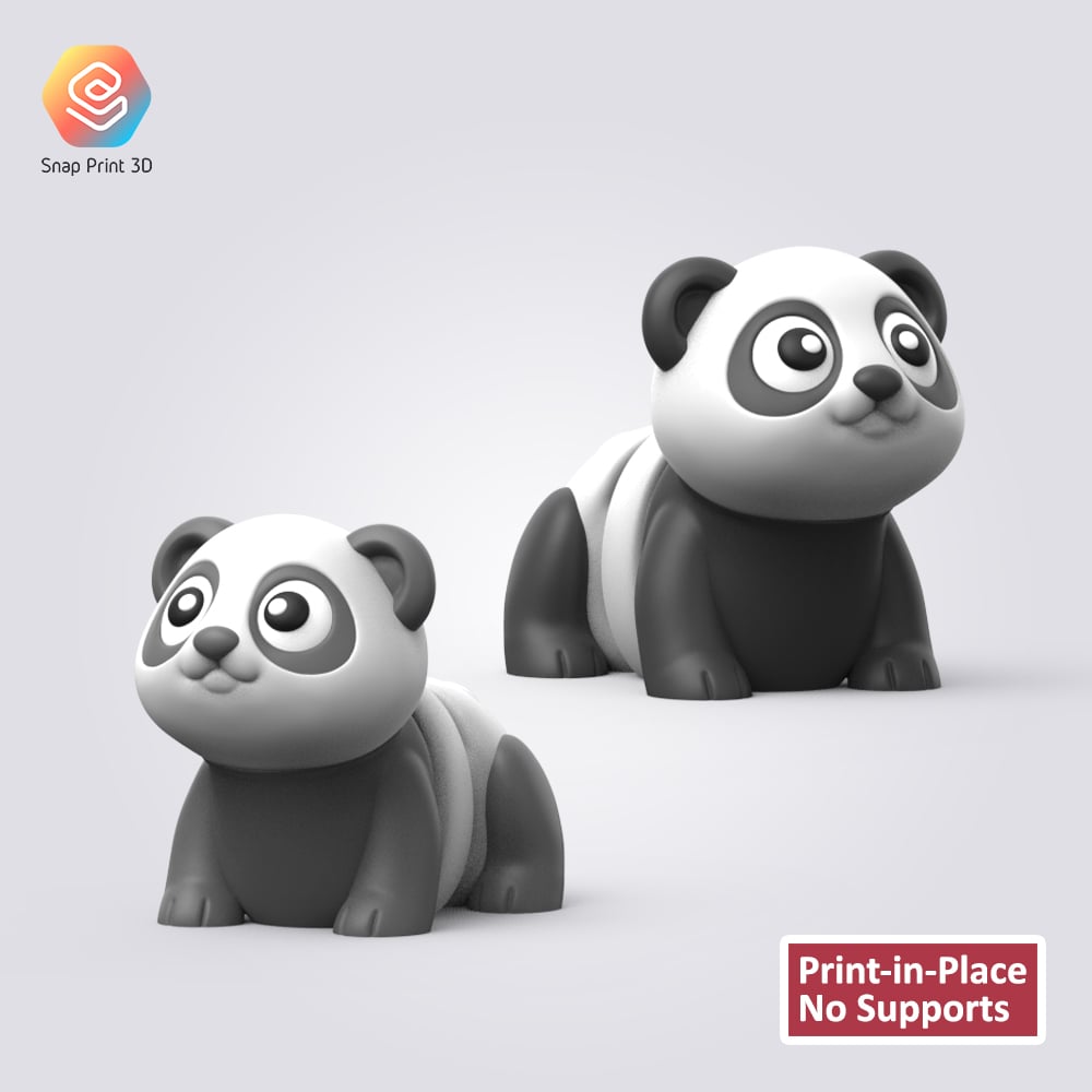 Flexi Panda V2 3d model