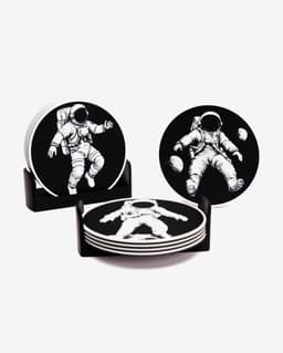 Astronaut Coasters 3d model