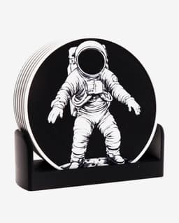 Astronaut Coasters 3d model
