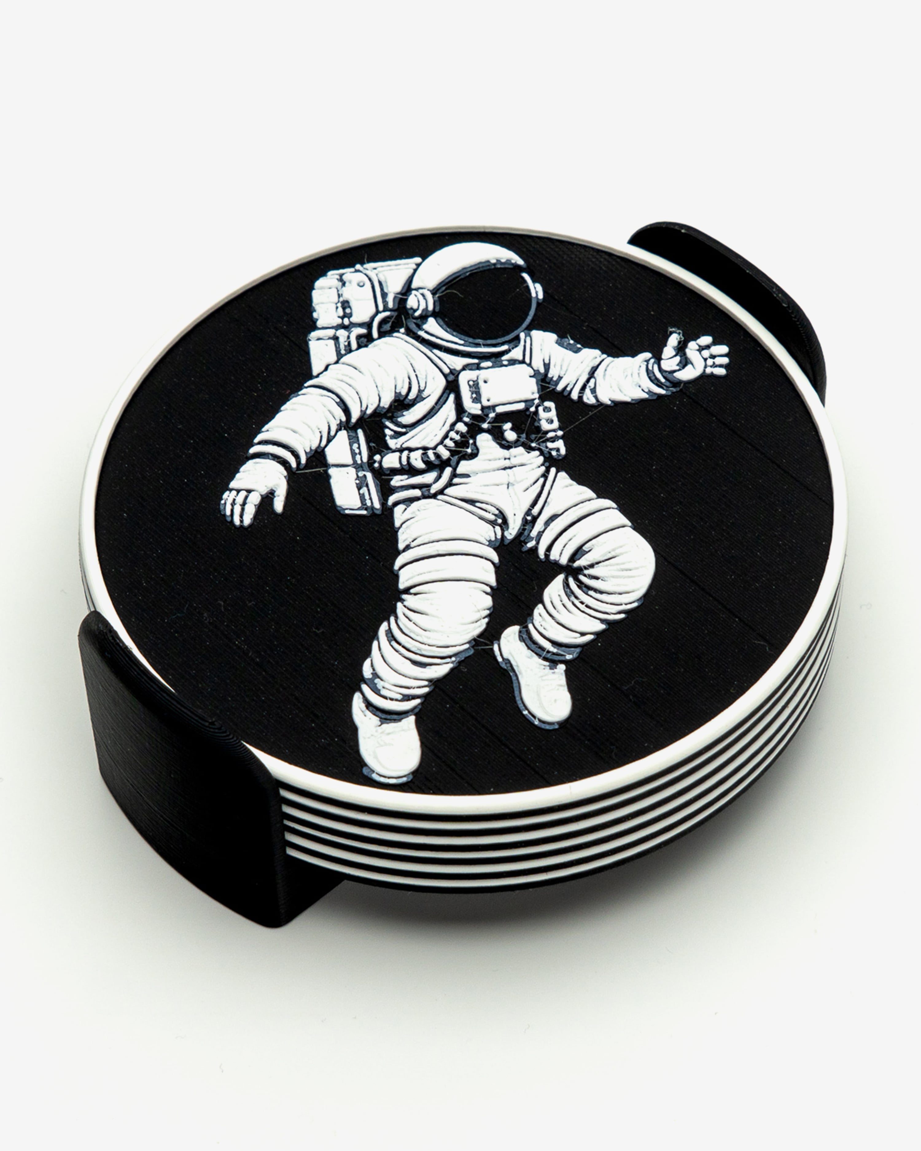 Astronaut Coasters 3d model