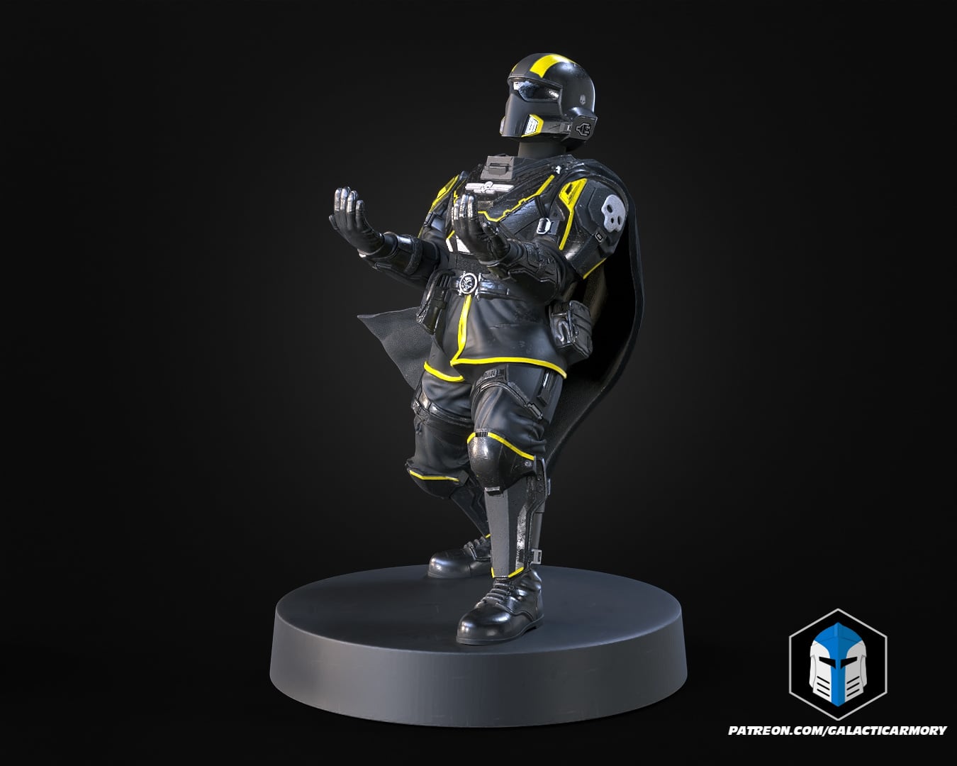 Helldiver Controller Holder - 3D Print Files 3d model