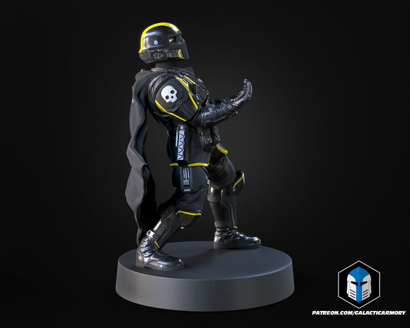 Helldiver Controller Holder - 3D Print Files 3d model