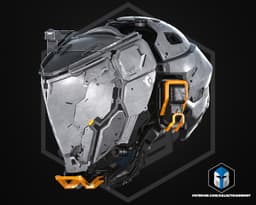 Pragmata Helmet - 3D Print Files 3d model