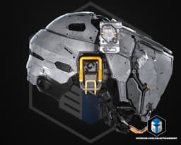 Pragmata Helmet - 3D Print Files 3d model