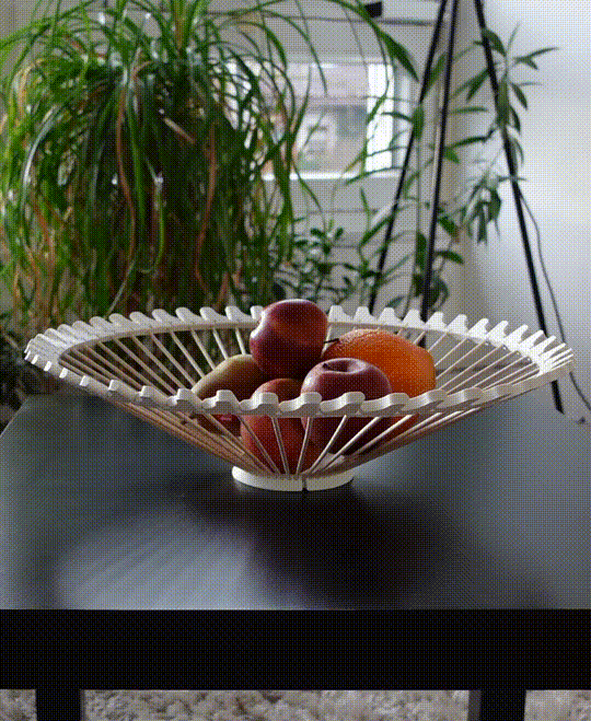 Fruit bowl “Sun” 3d model