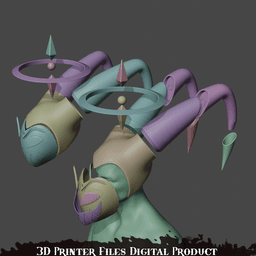 Adam Cosplay Helmet Hazbin Hotel 3d model