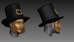 John Carver Mask from Thanksgiving 3d model