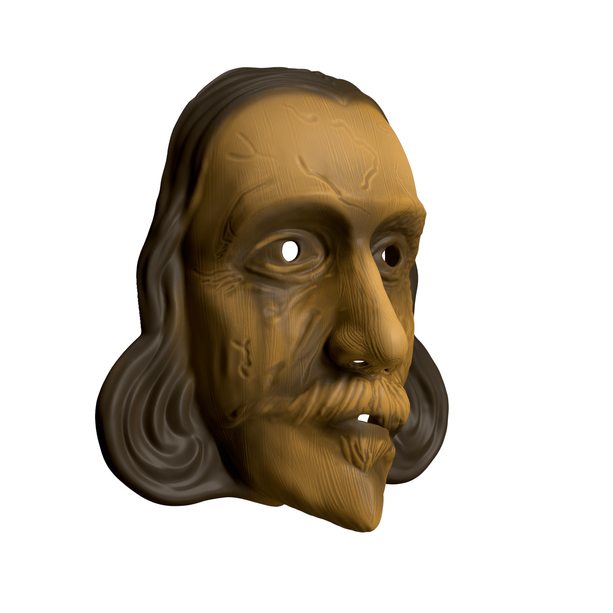John Carver Mask from Thanksgiving 3d model