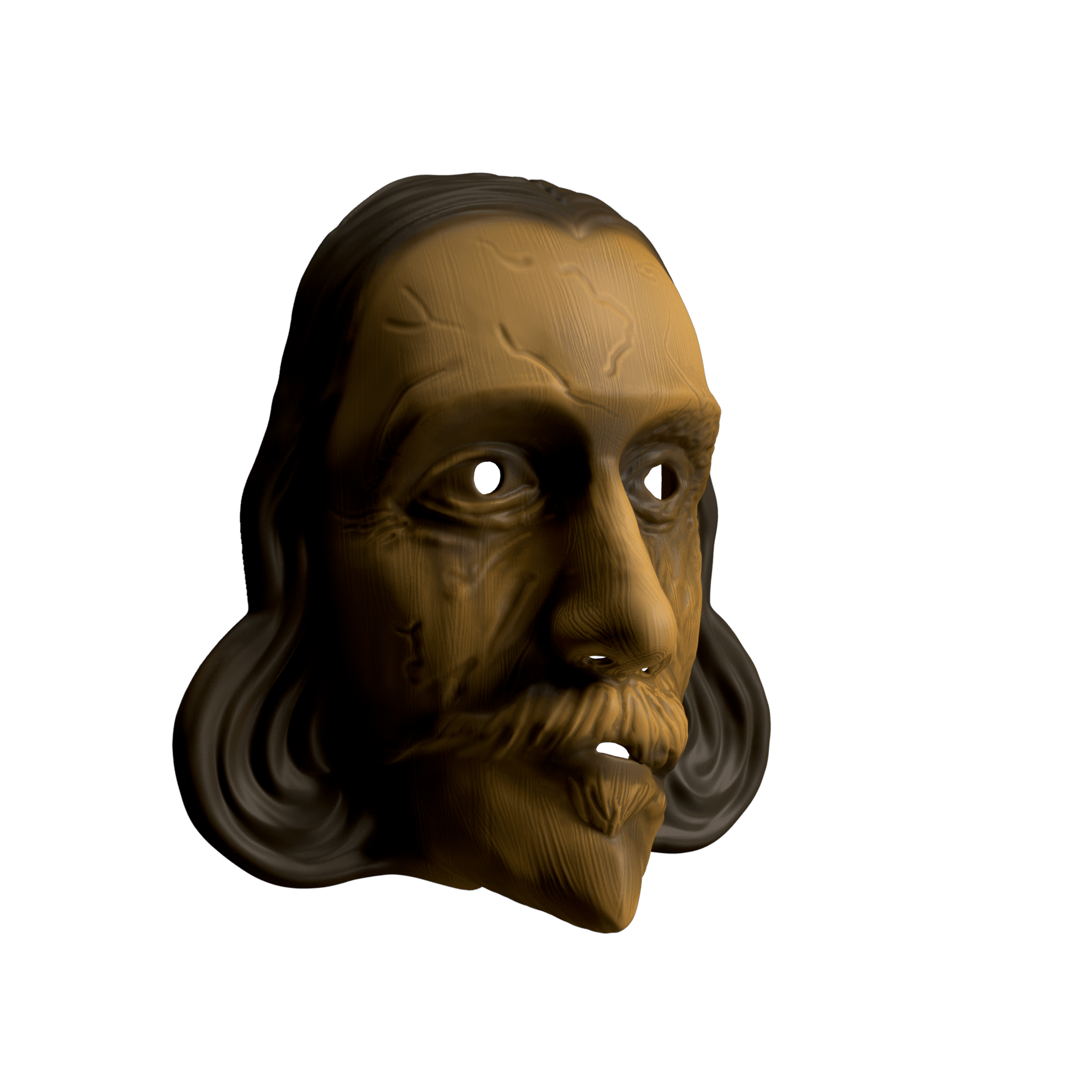 John Carver Mask from Thanksgiving 3d model