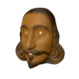 John Carver Mask from Thanksgiving 3d model