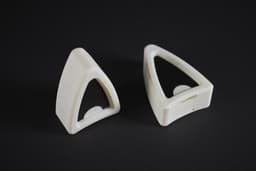 Cute Fox Ears for Headphones 3d model