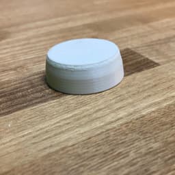 Star or Round Peg Dimmer Knob 3d model