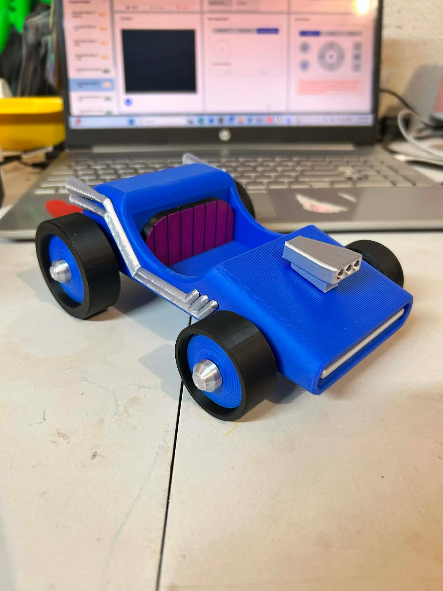 Rocket Racer 3d model