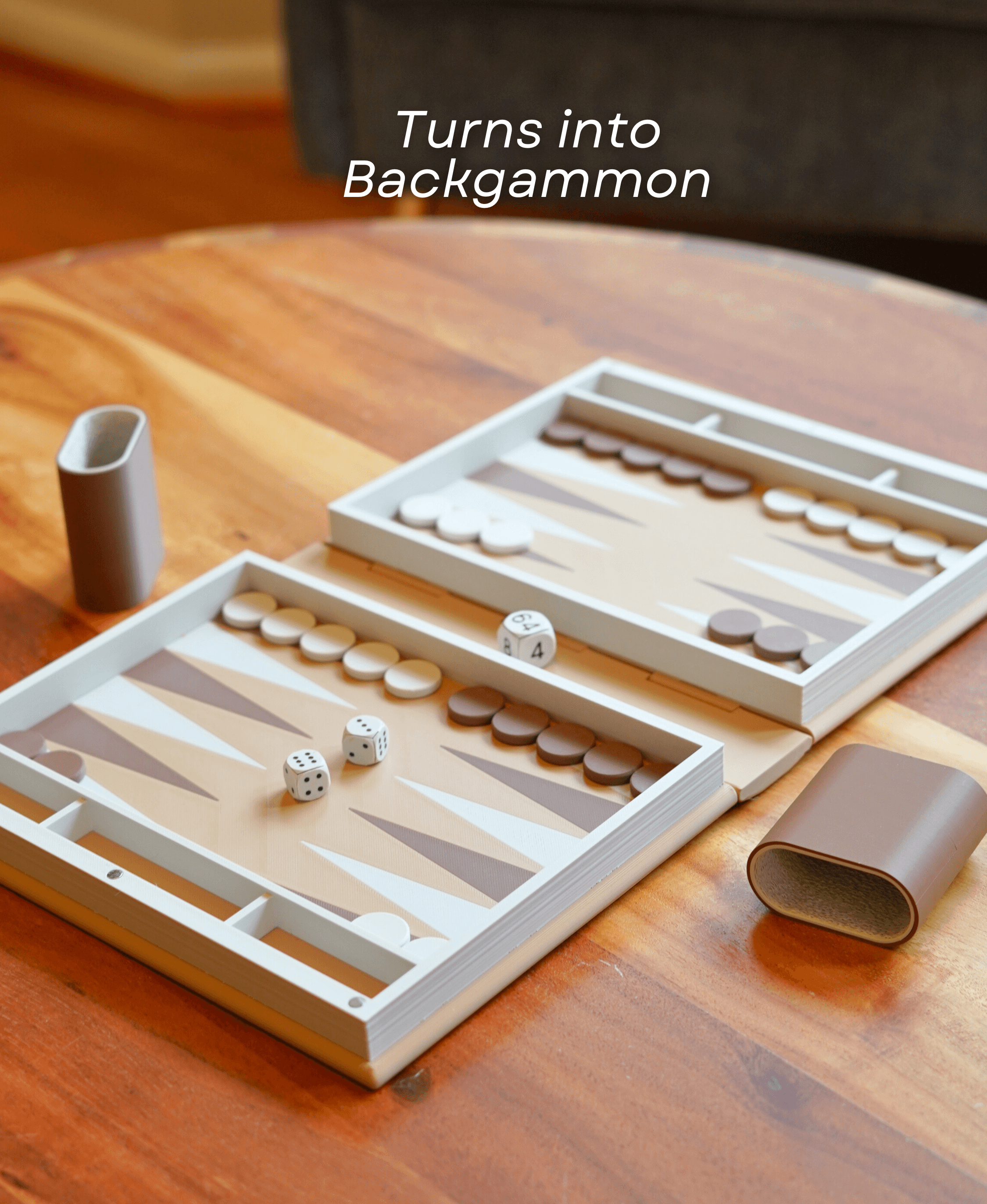 PlayBook'd - Backgammon 3d model
