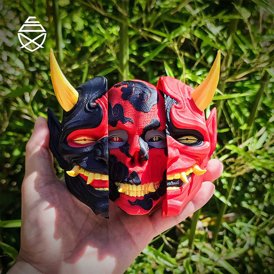 Behind Oni 3d model