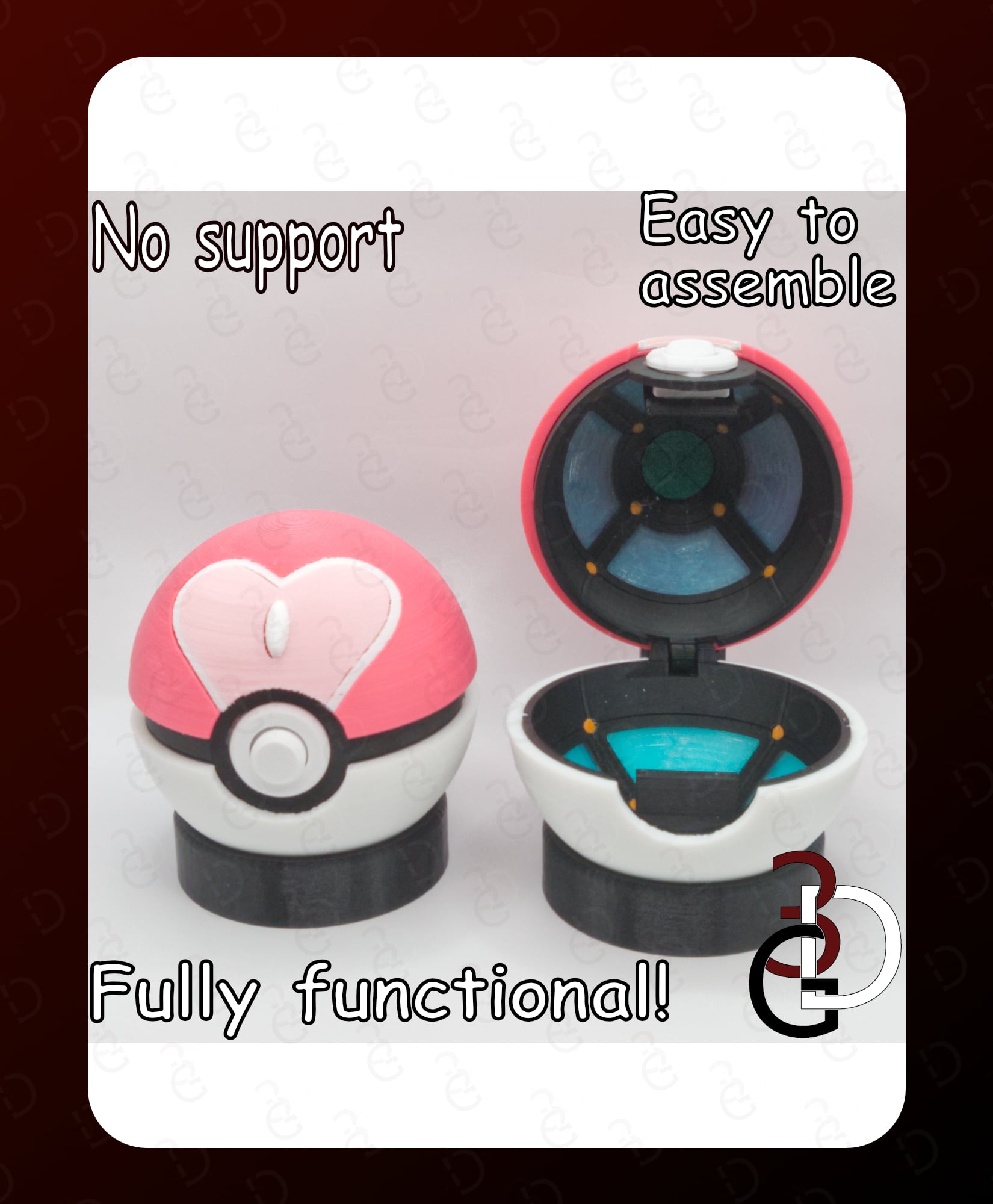 Functional Loveball Full Detailed 3d model
