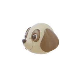 Boop the Snoot Puppy Clicker 3d model