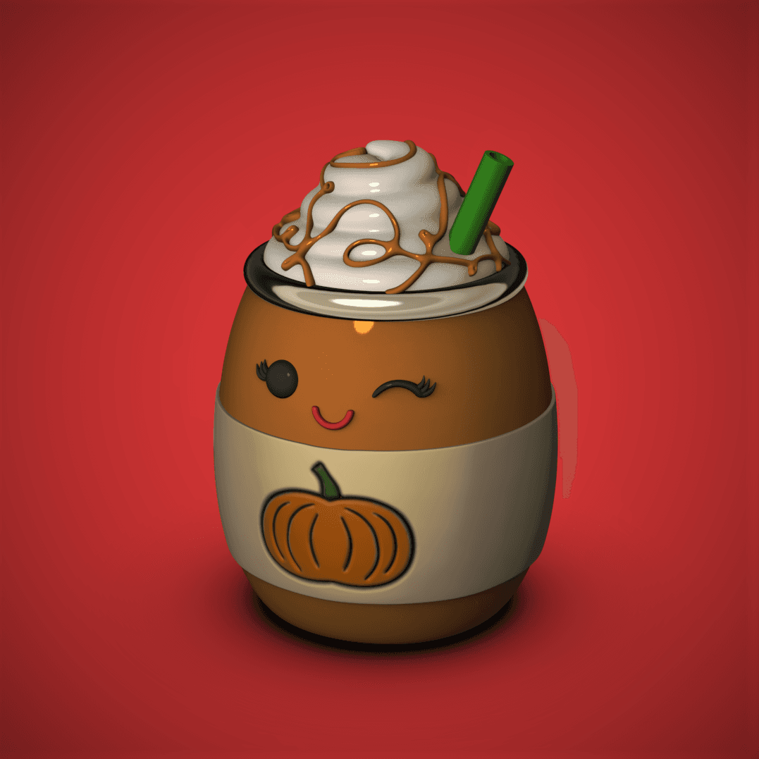 Basic B*tch Cute Container 3d model
