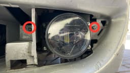 Volvo P2 R Morimoto XB LED Fog Light Mount 3d model
