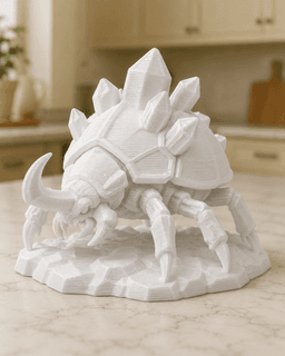 Crystal Burrower Beetle STL 3d model