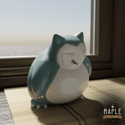 Window Snorlax 3d model