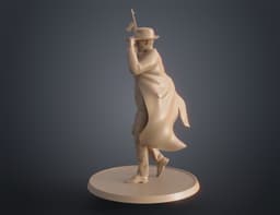 Tommy Angelo Statue - Mafia 3d model