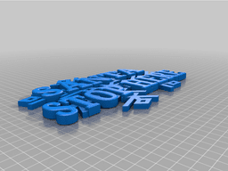 Santa stop sign 3d model