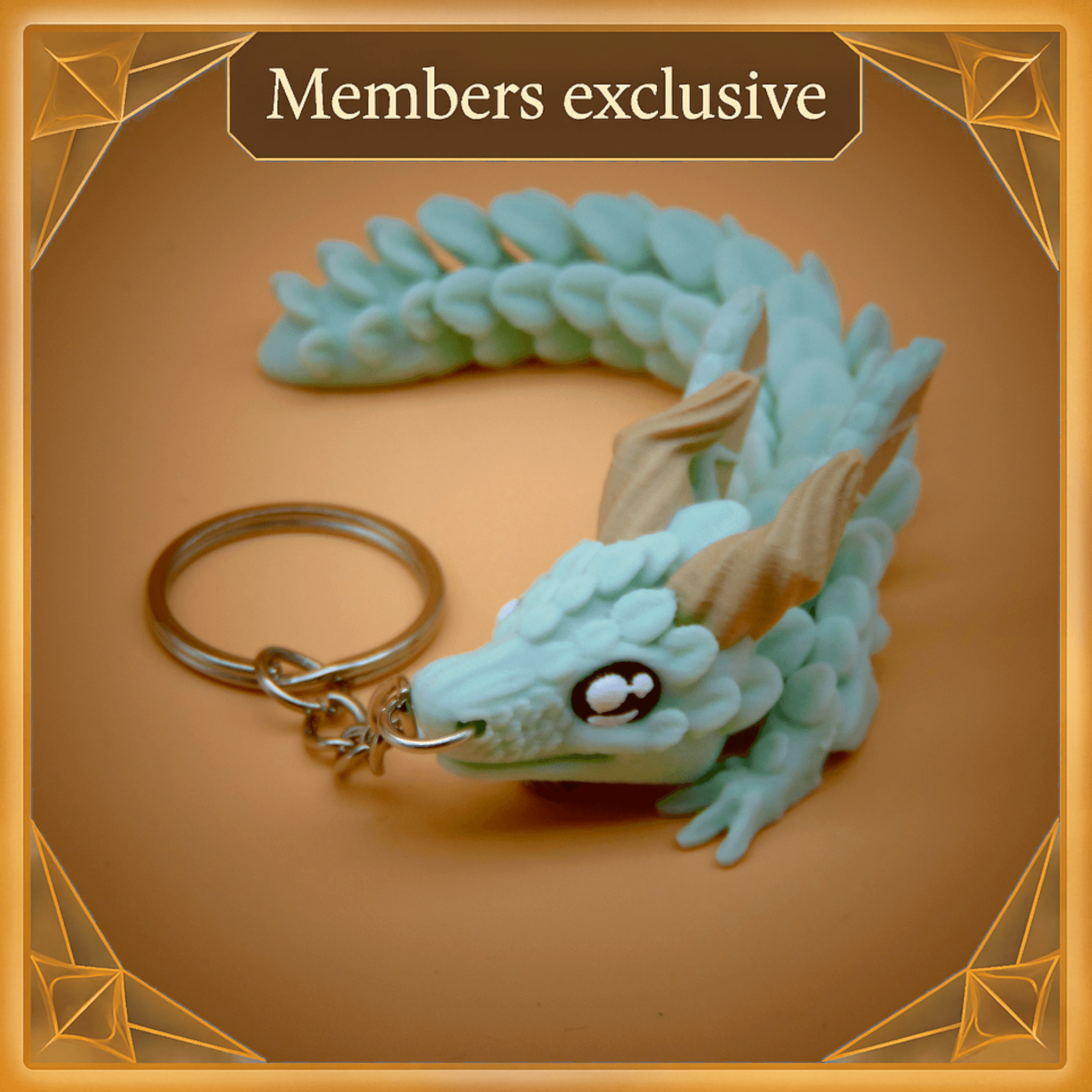 Leaf Crawler Keychain - Members Exclusive 3d model