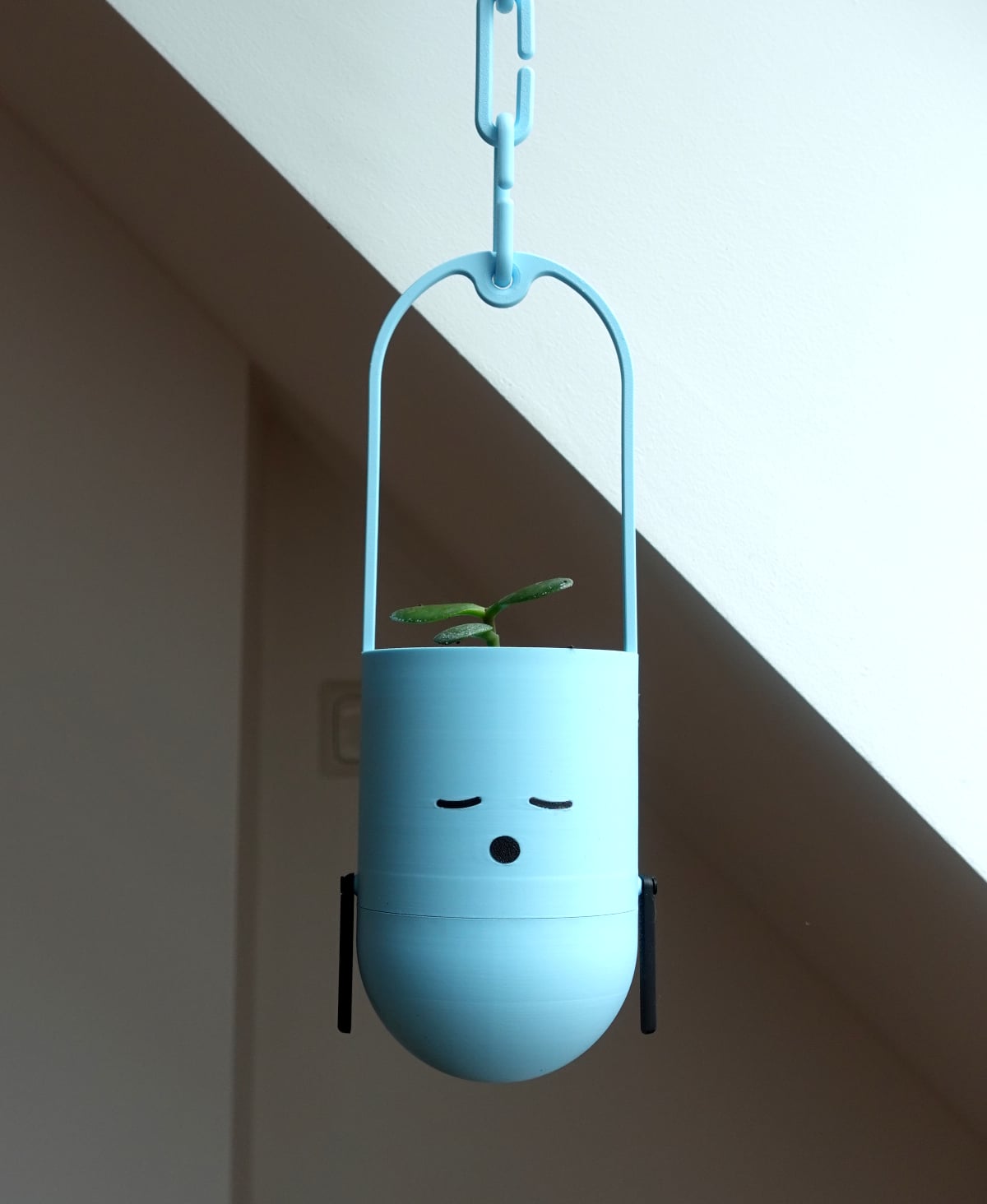 Modular hanging planter 3d model