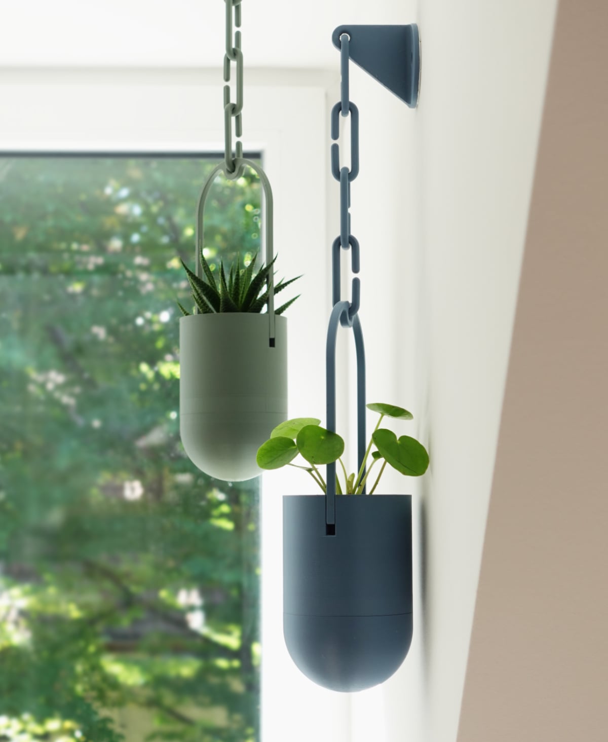 Modular hanging planter 3d model