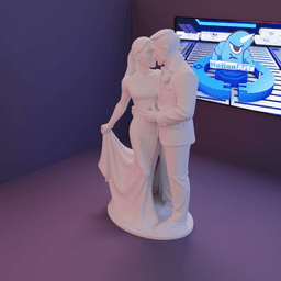 Casal noivos.stl 3d model