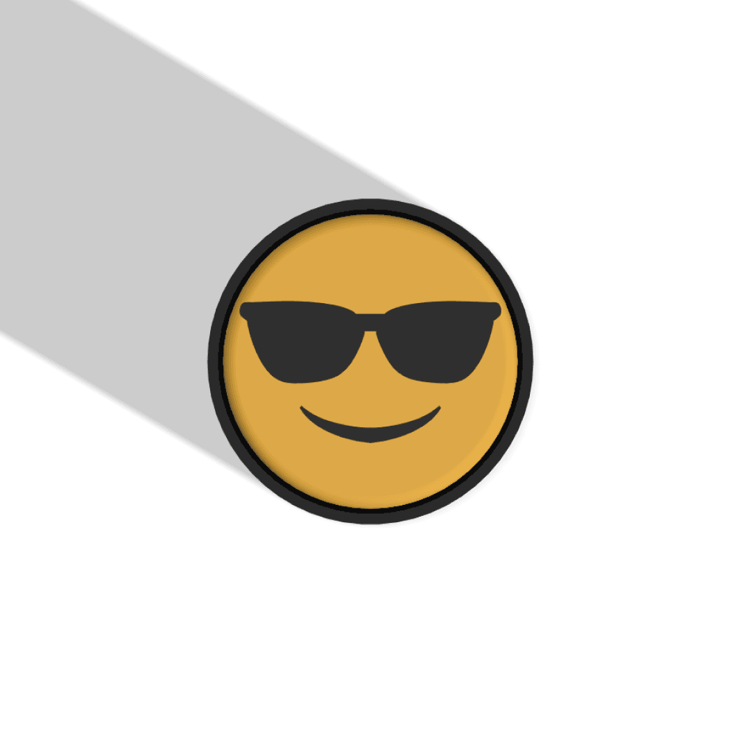 Cool Emoji Fidget 3d model
