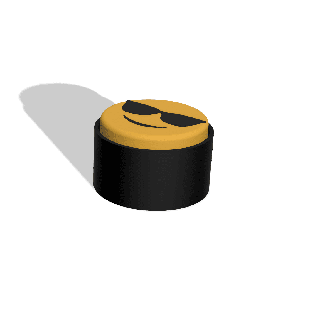 Cool Emoji Fidget 3d model