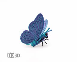 Monarch Butterfly Flexi 3d model