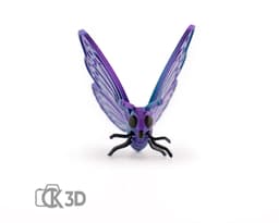 Monarch Butterfly Flexi 3d model