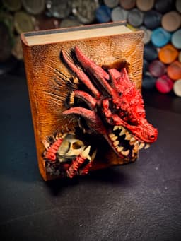 Dragon Book Box 3d model