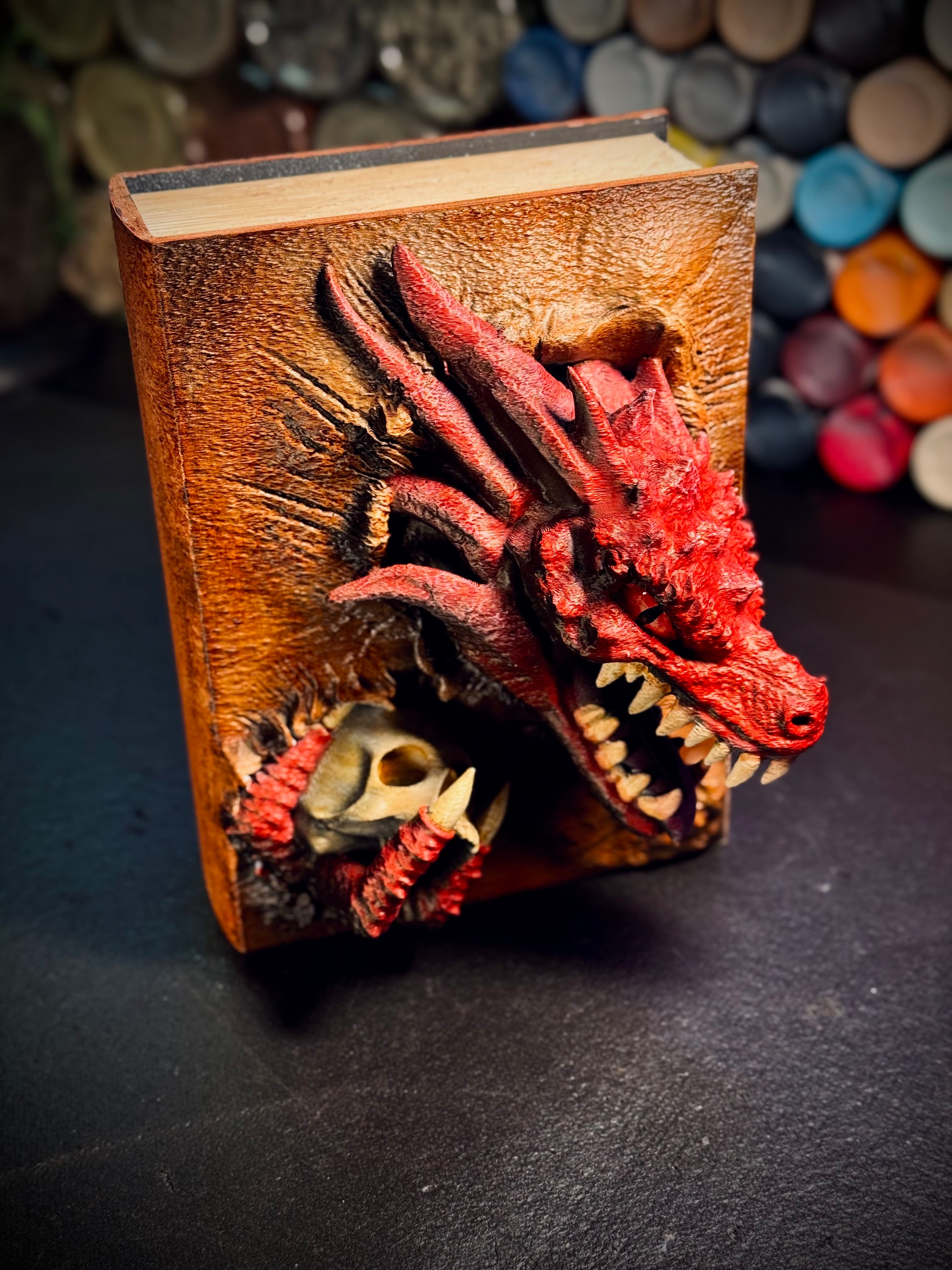 Dragon Book Box 3d model