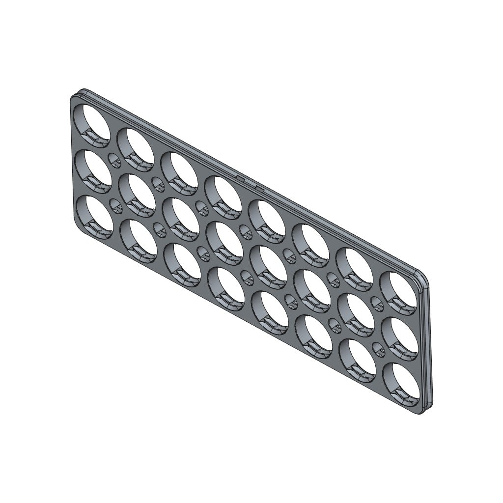 D-LOCK_PANEL.8X3-BLANK 3d model