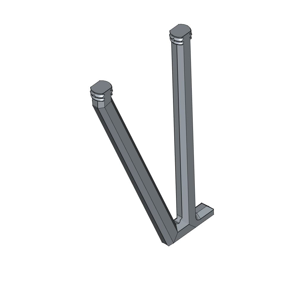 D-LOCK_HANGER-M.145-75 3d model