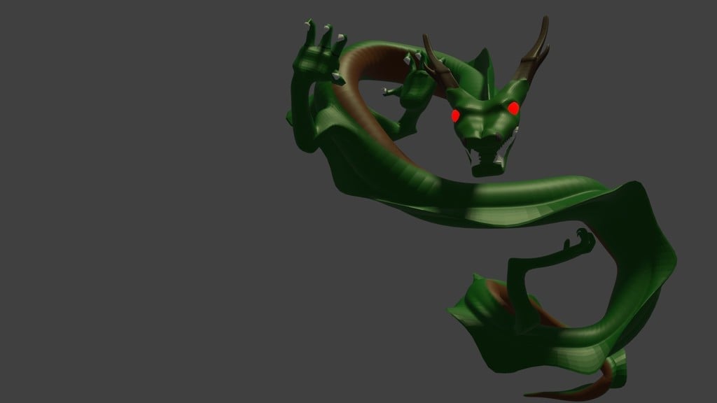 DBZ-Shenron 3d model