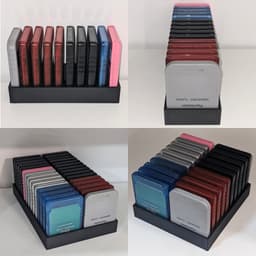 PS1 / PS2 MEMORY CARDS Grid Holder Storage 100 models 3d model