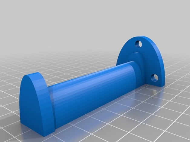 Spool holder - wall 3d model