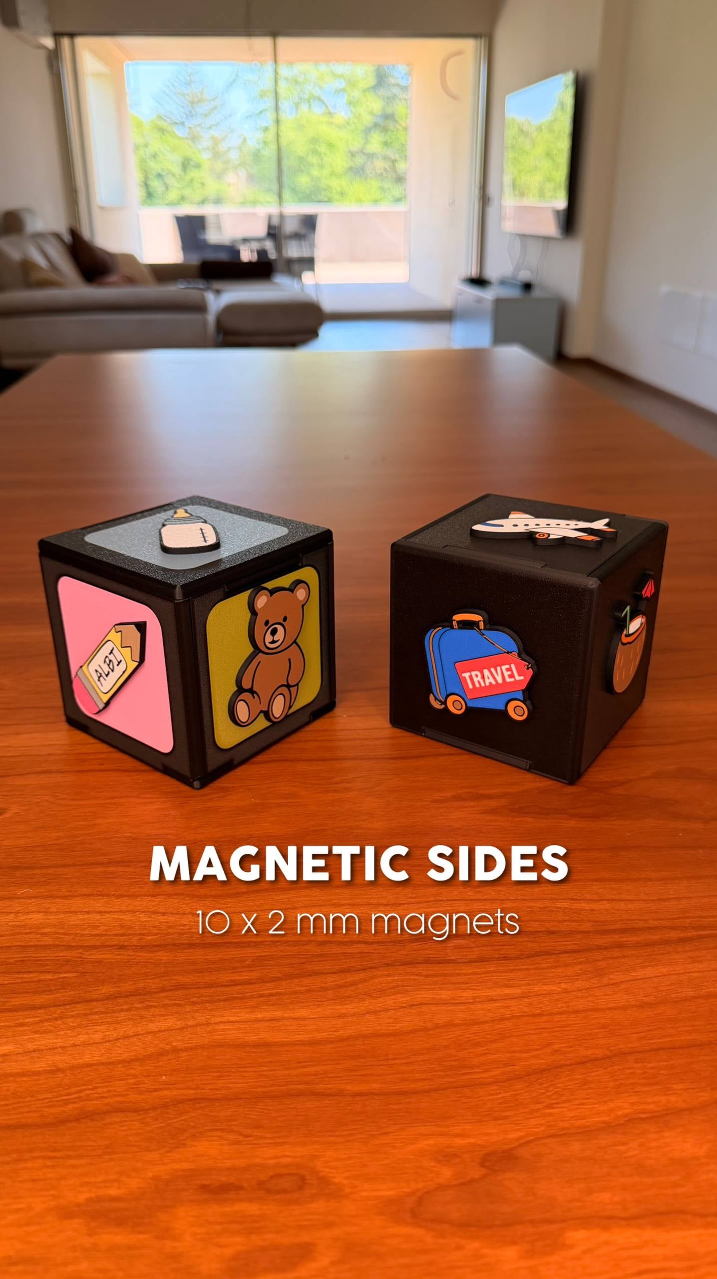MEMORY CUBE | MAGNETIC PHOTO CUBE 3d model
