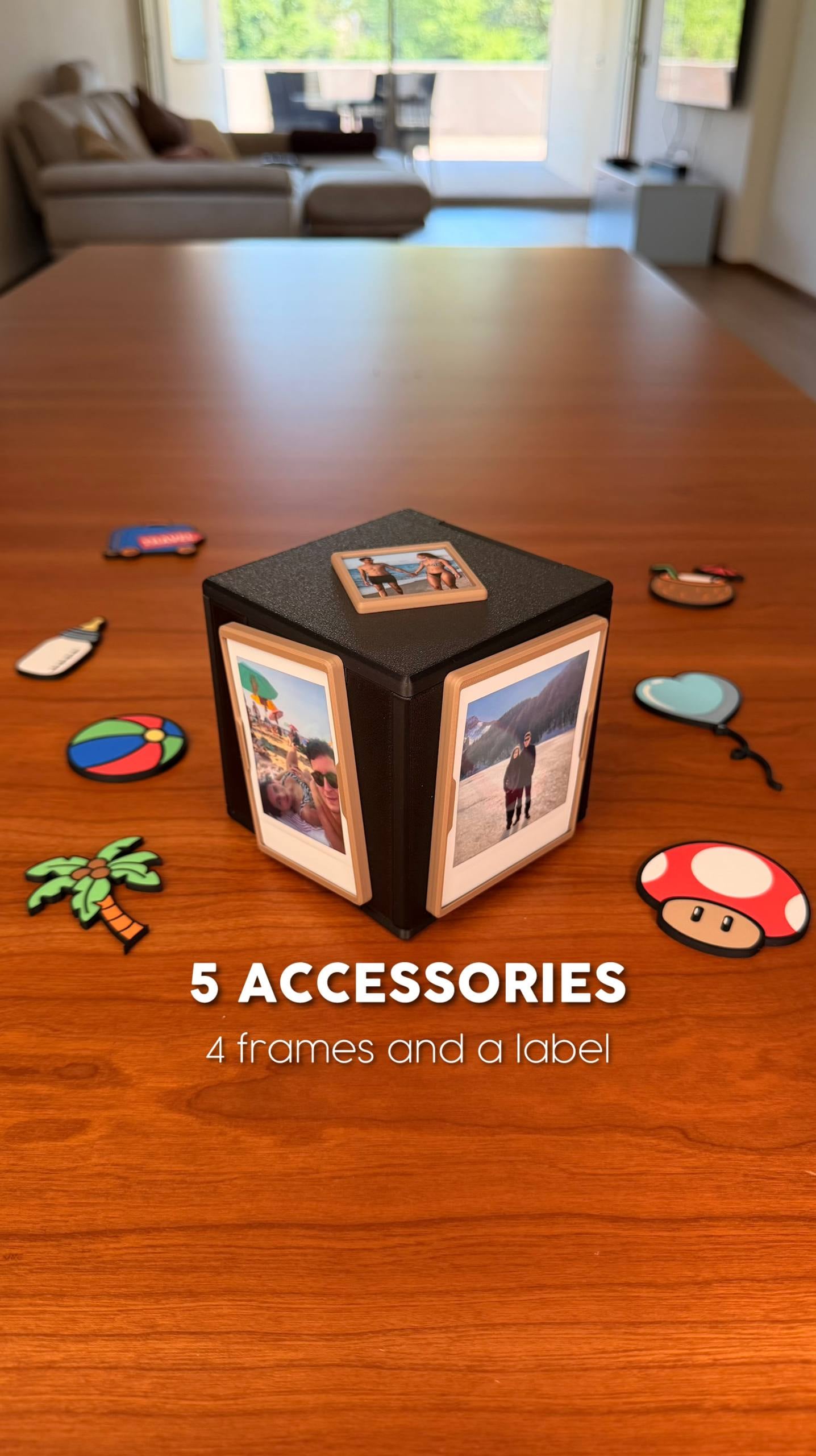 MEMORY CUBE | MAGNETIC PHOTO CUBE 3d model