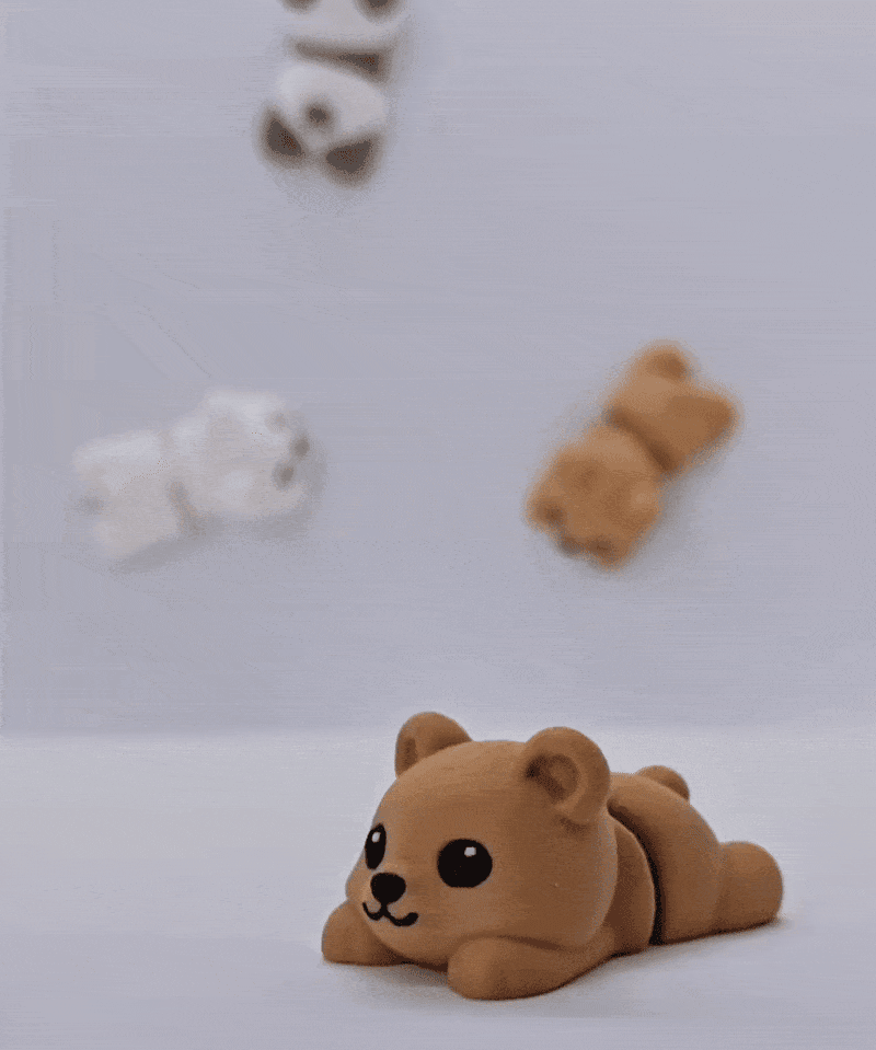 3DL Mini Bears 3d model